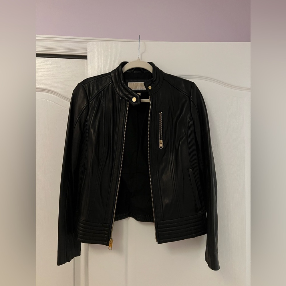 Michael Kors leather jacket